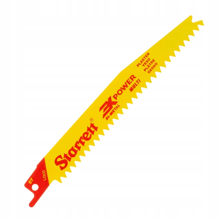 Starrett VB66-5 Brzeszczoty Do Płyt Gipsowych Do Pił 6tpi 152mm 5szt