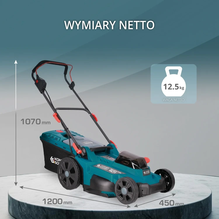 Könner &amp; Söhnen Ks 43lm-40v Kosiarka Akumulatorowa 43cm