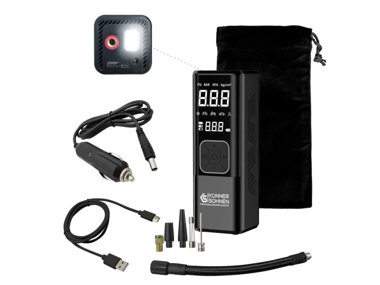 Könner &amp; Söhnen Ks P20 Kompresor Akumulatorowy 150 Psi 3w1