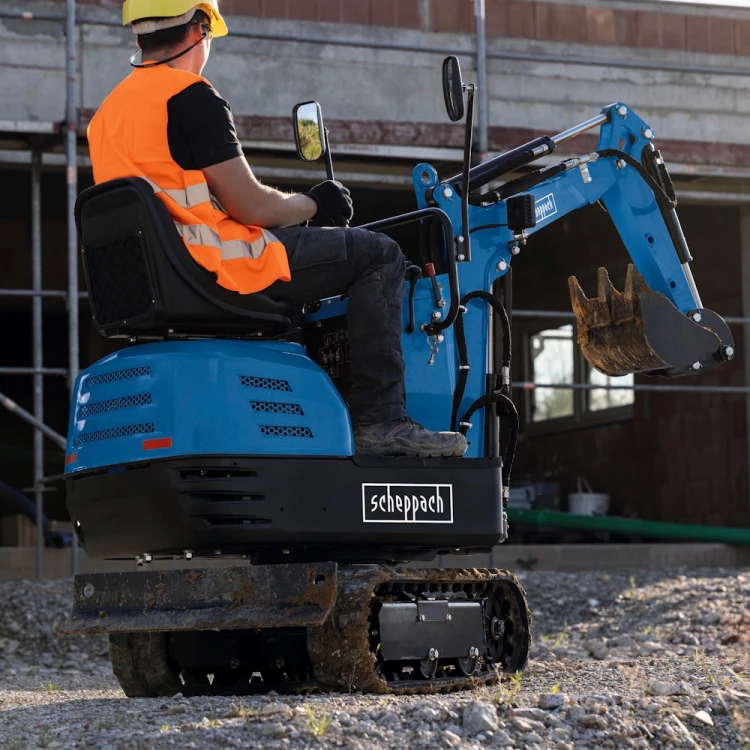 Scheppach Exc815 Minikoparka Spalinowa 8,5km 690mm 563kg