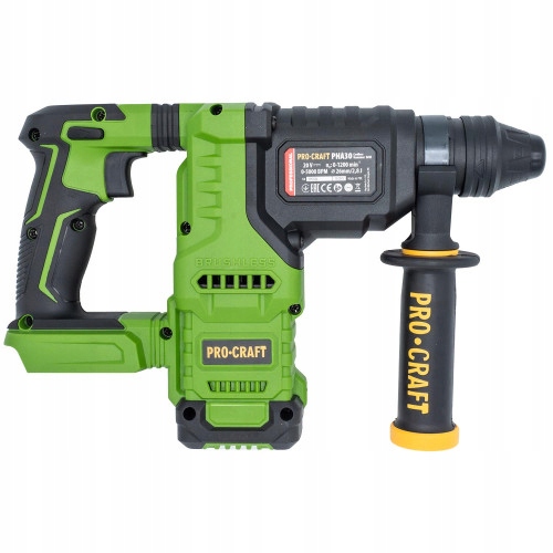 Procraft PHA30-BB Młotowiertarka Akumulatorowa Sds+ 2,8j 20v