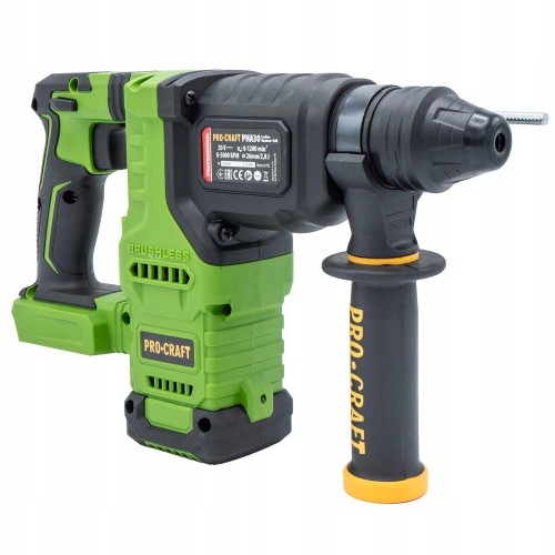 Procraft PHA30-BB Młotowiertarka Akumulatorowa Sds+ 2,8j 20v