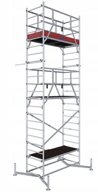 Krause 710222 Rusztowanie Climtec 7m Aluminiowe Jezdne