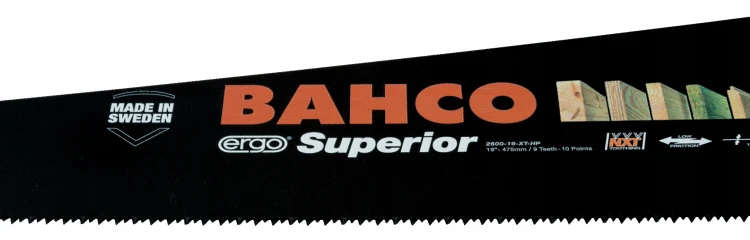 Bahco 2600-22-XT-HP Piła Ręczna Superior 550mm Ergo Nxt Do Drewna