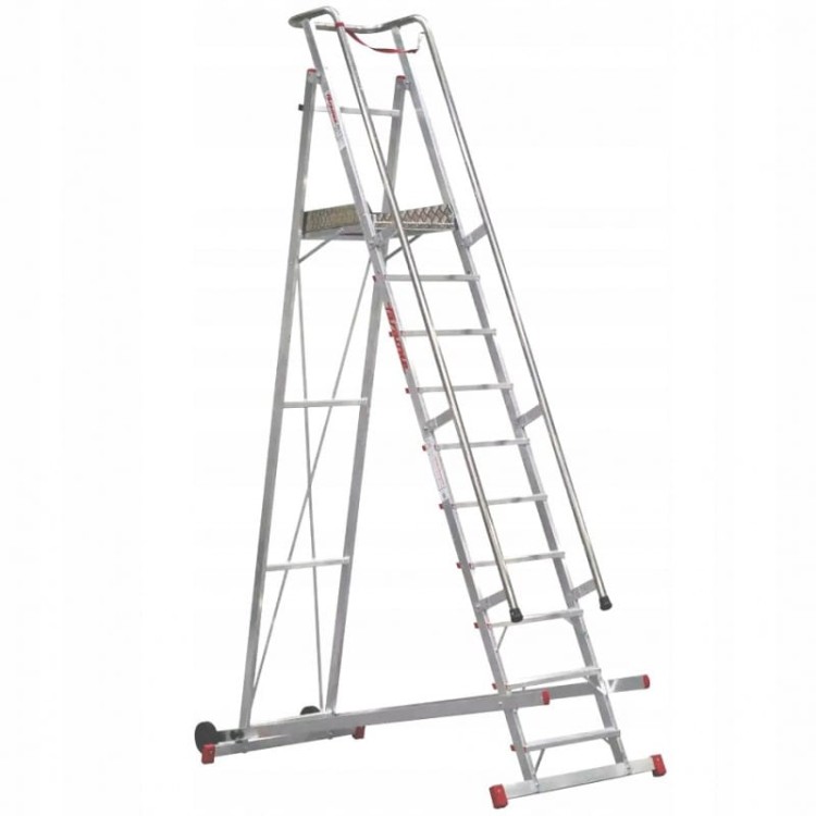 Podest roboczy rozstawny  faraone 300/sm  z chronionym obszarem pracy 10 stopni 150kg