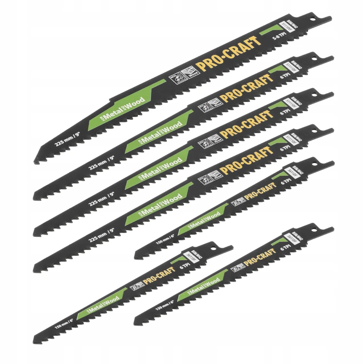 Procraft Sb12 Brzeszczoty Do Piły Szablastej Bim M42 Do Drewna Metalu