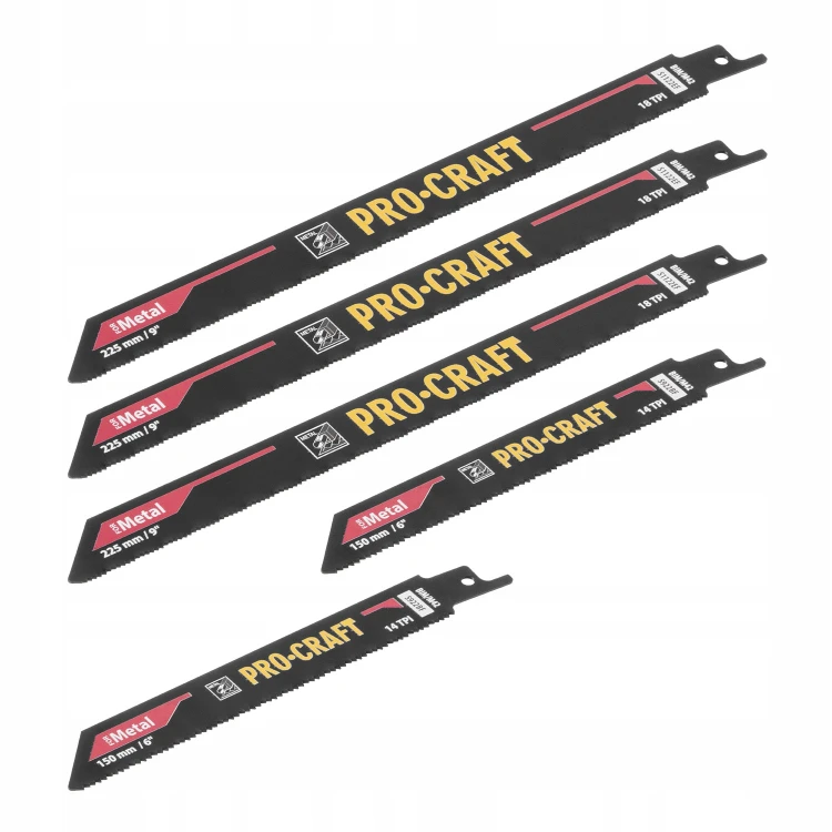 Procraft Sb12 Brzeszczoty Do Piły Szablastej Bim M42 Do Drewna Metalu