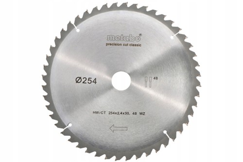 Metabo Tarcza Do Drewna 254x30 48z Wz Kgs 254 M