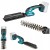 Makita Uh023g Xgt 40v Nożyce Do Żywopłotu 200mm Bl