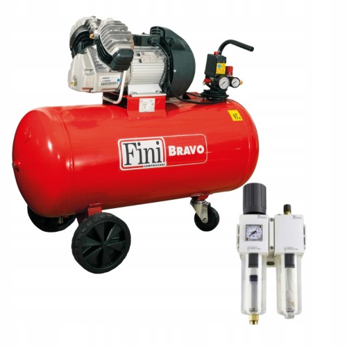 Fini Kompresor Olejowy  Bravo Vkm 4020-3m 230v 100l 10bar + Frl