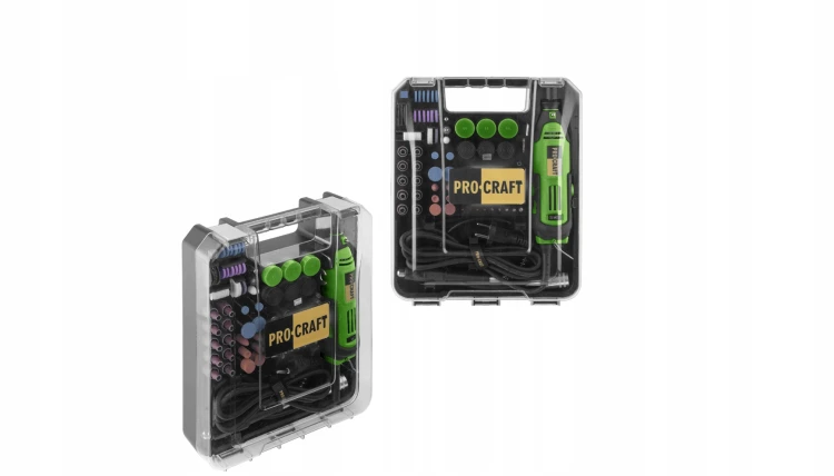 Procraft Pg520 Mini Szlifierka Grawerka Precyzyjna 180w 32000 Obr/Min