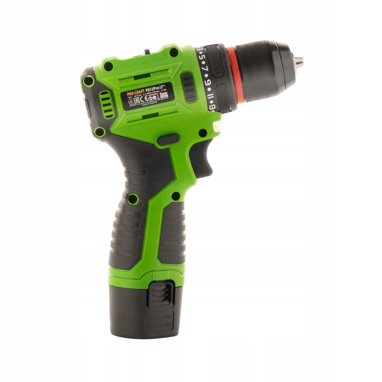 Procraft Pa12pro Wiertarko-wkrętarka 12v 2ah Bezszczotkowa