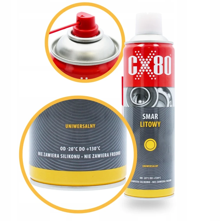Cx80 Smar Litowy 500ML Uniwersalny Ep Do Łożysk
