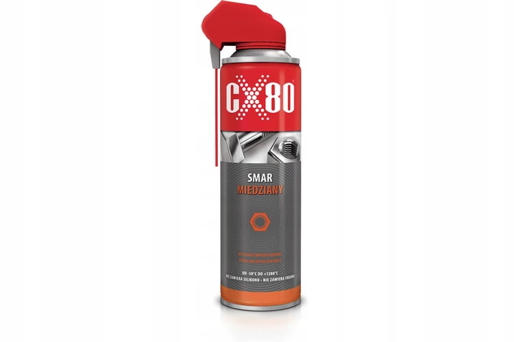 Cx80 Smar Miedziany 500ML Przeciwzapieczeniowy Do Śrub I Gwintów