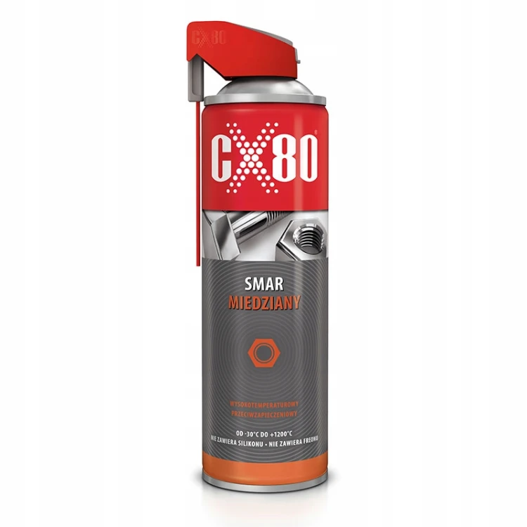 Cx80 Smar Miedziany 500ML Przeciwzapieczeniowy Do Śrub I Gwintów