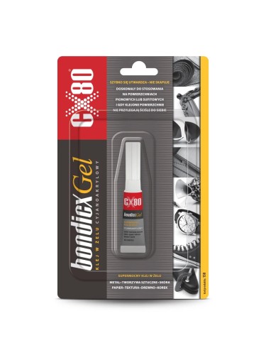 Cx80 Bondicx Gel 54 Klej Cyjanoakrylowy W Żelu Klej Uniwersalny