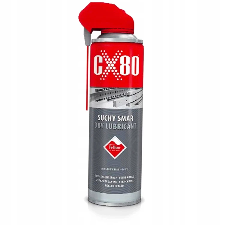 Cx80 Suchy Smar Teflon 500ML Ptfe Do Prowadnic