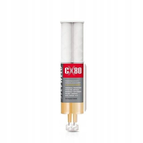 Cx80 Silv Weld Klej Epoksydowy Przeźroczysty 24ML
