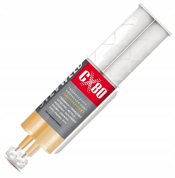 Cx80 Silv Weld Klej Epoksydowy Przeźroczysty 24ML