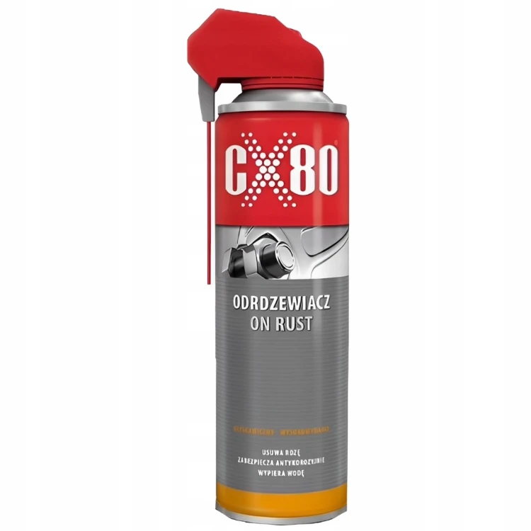 Cx80 On Rust Odrdzewiacz Błyskawiczny Penetrujący On Rust 500ML Duo Spray