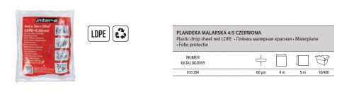 Motive Folia Malarska Extra Mocna 4x5m 60 Mikron Gat.1