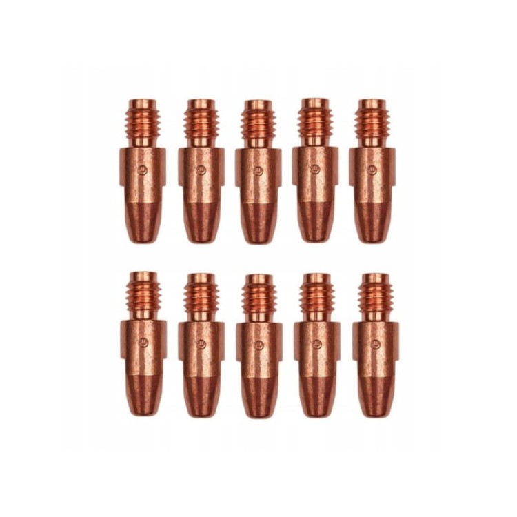 Binzel końcówka prądowa m8/0,8mm zestaw 10szt