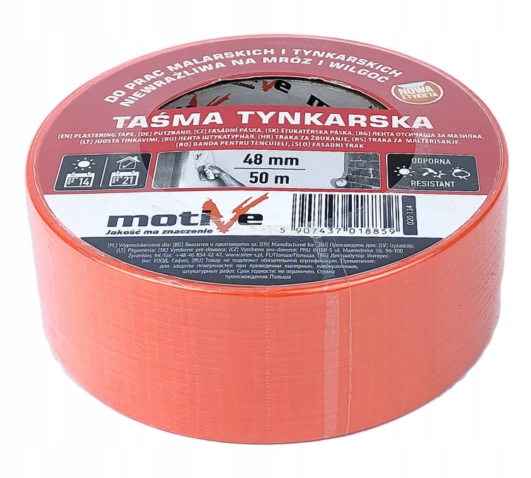 Motive Taśma Tynkarska 48mm 50m Do Elewacji
