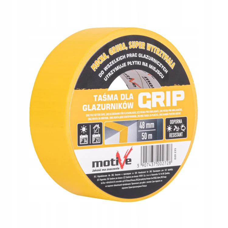 Motive Taśma Grip Dla Glazurników 48mm 50m