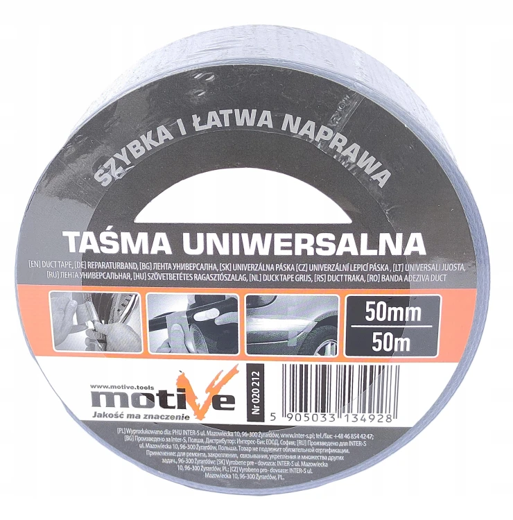 Motive Taśma Uniwersalna Naprawcza 50mm 50m Duct Tape