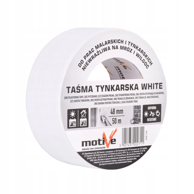 Motive Taśma Tynkarska White Do Elewacji 48mm 50m