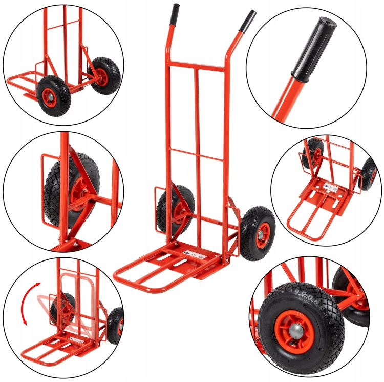Sila Wózek Magazynowy - Młynarka 150kg Składana Platforma
