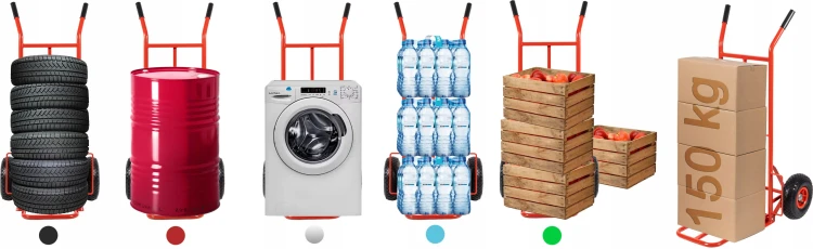 Sila Wózek Magazynowy - Młynarka 150kg Składana Platforma