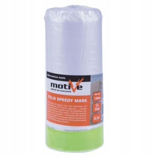 Motive Folia Speedy Mask Comfort 2700mm 20m Z Taśmą Maskującą