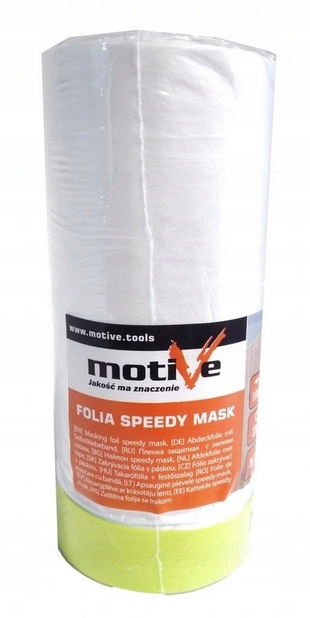 Motive Folia Speedy Mask Comfort 2700mm 20m Z Taśmą Maskującą