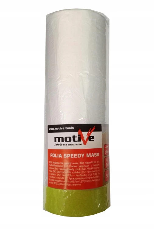 Motive Folia Speedy Mask Comfort 2700mm 20m Z Taśmą Maskującą