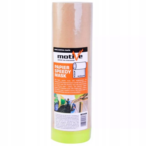 Motive Papier Speedy Mask 450mm 20m Z Taśmą Maskującą