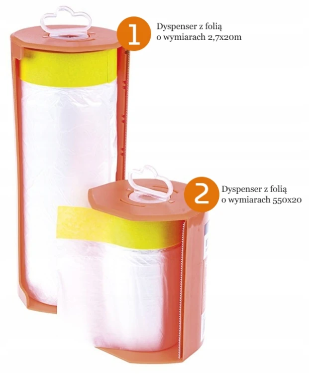 Motive Dyspenser Z Folią Speedy Mask 550mm 20m Obcinarka