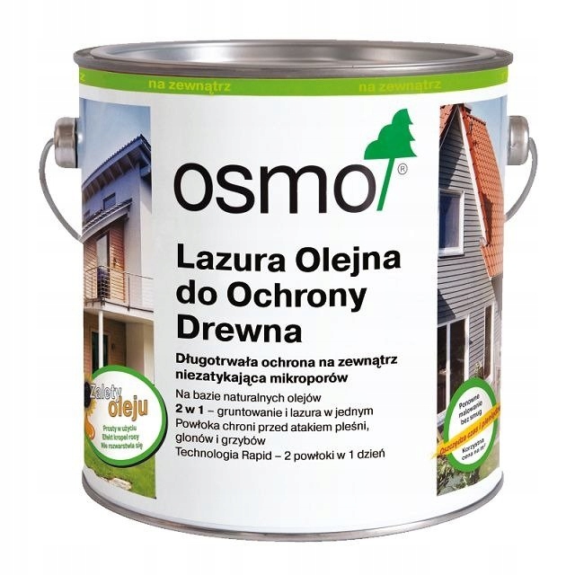 Osmo Olej Lazurowy Do Drewna 727 Palisander 2,5l UV Zewnętrzny