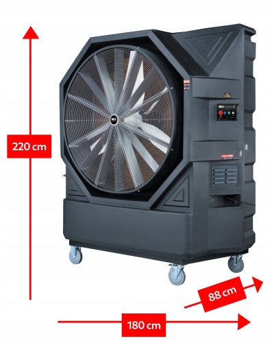 Rex48000 Chłodnica Wyparna Ecocooler Do 500 M² 230 Litrów