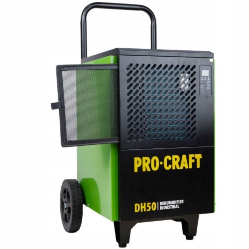 Procraft Dh50 Przemysłowy Osuszacz Powietrza 50l 24h 900w 350m3/H