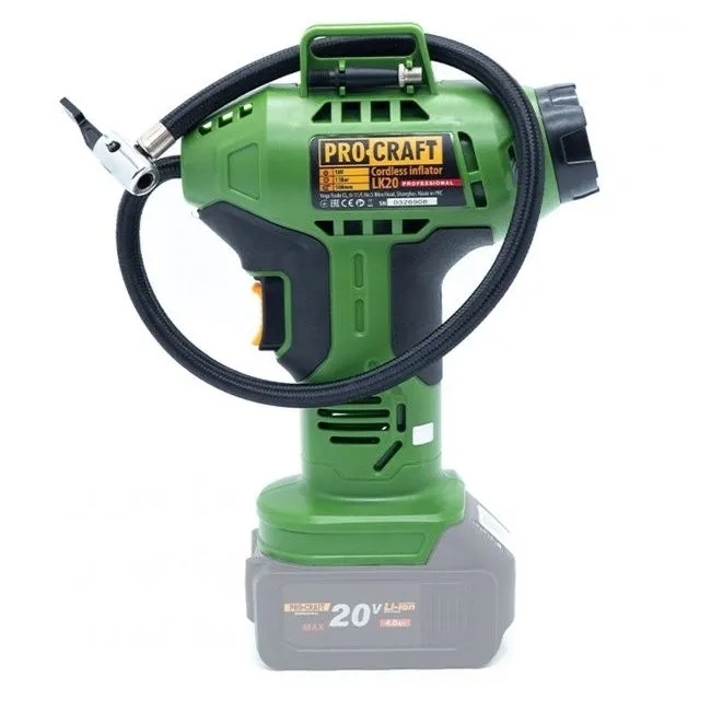 Procraft Lk20 Kompresor Akumulatorowy 20v LCD 11ATM