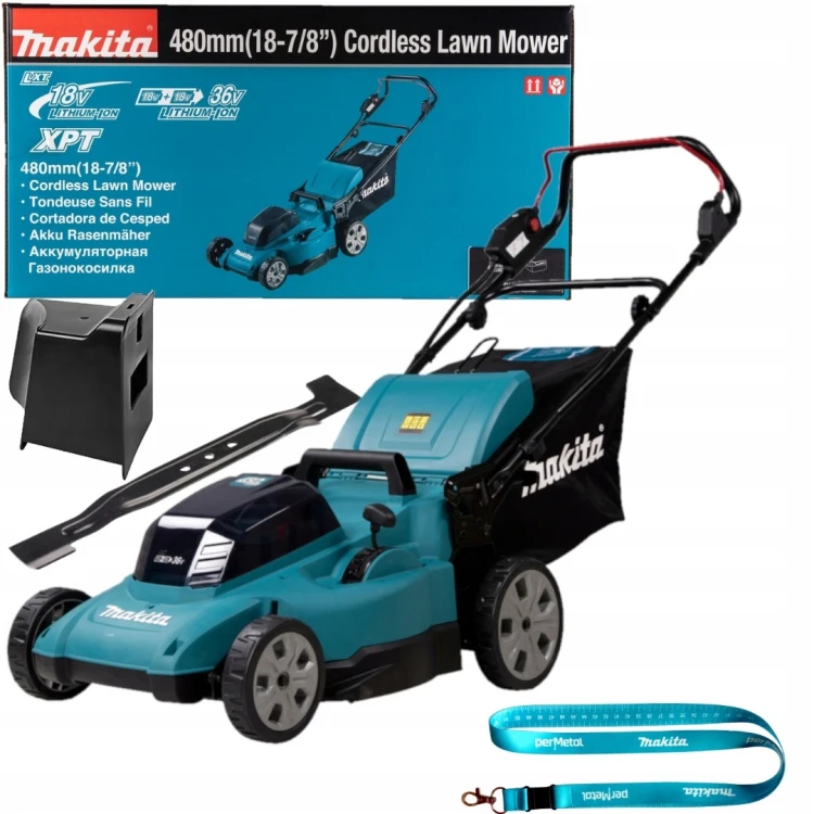 Makita Dlm480z Kosiarka Akumulatorowa Lxt 2x18v 48cm