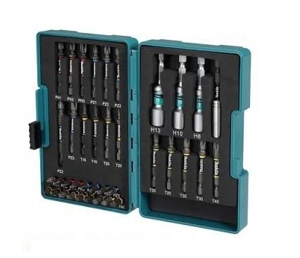 Makita E-26179 Zestaw Bitów Impact Premier 38 Szt pH Pz Torx Nasadki