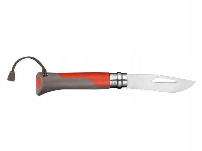 Opinel 08 Nóż Turystyczny Składany Stal Inox Outdoor Gwizdek 110db