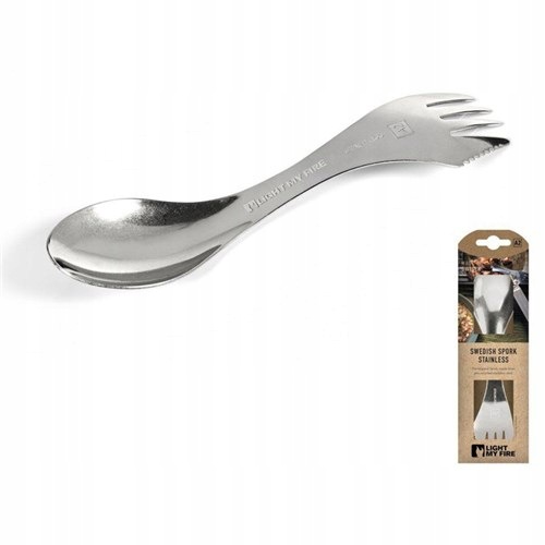 Light My Fire Spork Stalowy Sztućce Turystyczne 3w1 | sklep-perMetal