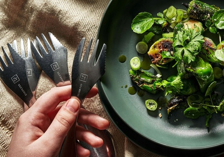 Light My Fire Spork Stainless Steel Sztućce 3w1 Stal Nierdzewna 18/8