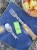 Opinel 08 Zestaw Piknikowy Picnic Plus Nóż Sztućce Inox Drewno Bukowe