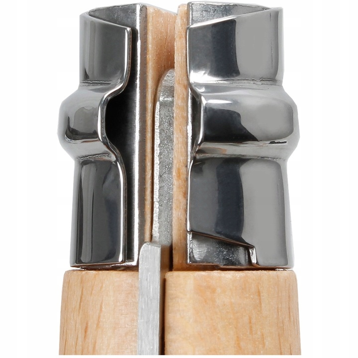 Opinel 08 Nóż Turystyczny Składany Stal Inox Natural Drewno Bukowe