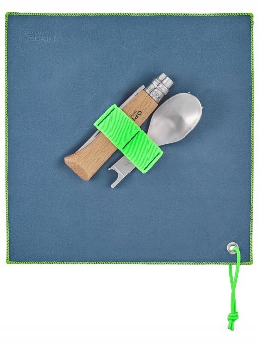 Opinel No.08 Nomad Picnic Z Nożem Blister Niezbędnik Sztućce Turystyczne