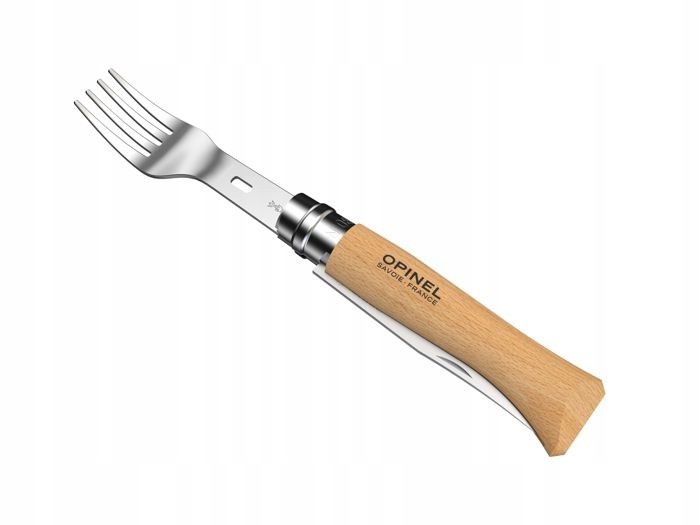Opinel No.08 Nomad Picnic Z Nożem Blister Niezbędnik Sztućce Turystyczne